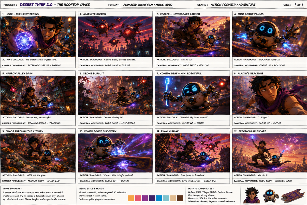 Collaborative Image Editing for Storyboards